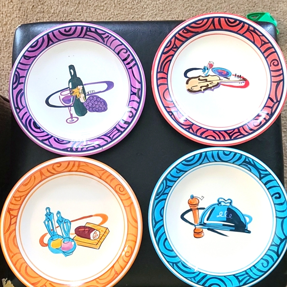 Argosy limited edition plates, set of 4